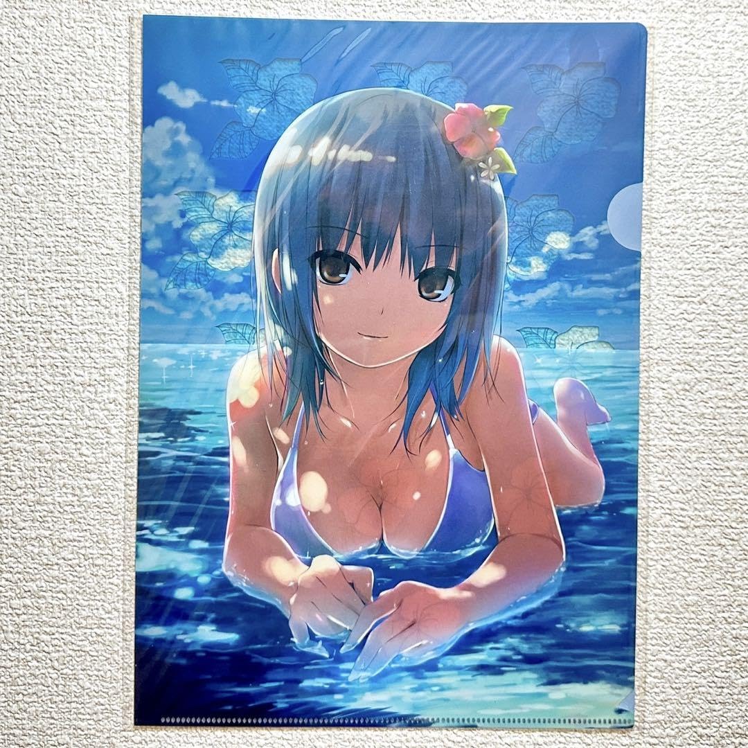 Amazon.co.jp: 珈琲貴族 A4クリアファイル SUMMER GIRL 青山澄香